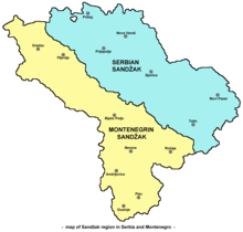 Sandzak region map.png