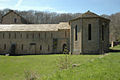 Priorat de Comberoumal (Avairon, França), típica construcció grandmontina