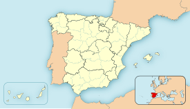 Isla de La Toja ubicada en España