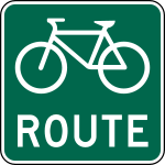 IB-23 Bicycle route marker