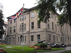 Nova Scotia Legislature Building, sandsten, 1819. Sædet for den lovgivende forsamling