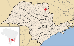 Batatais – Mappa