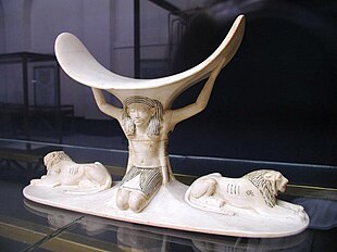 Appuie-tête de Toutankhamon.