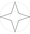 4-zackiger NATO-Stern '"`UNIQ--postMath-00000155-QINU`"'