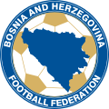 Logo des Fußballverbandes von Bosnien und Herzegowina