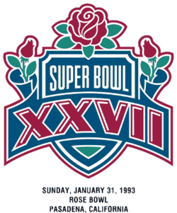 Super Bowl Logo XXVII