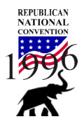 Logo of the 1996 Republican National Convention