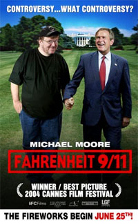 Fahrenheit 9/11 poster