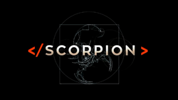 The series title "Scorpion" in white letters on a black background