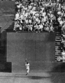 The Catch : Willie Mays makes a brilliant running catch of Vic Wertz's drive, September 29, 1954