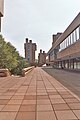 The Terrace which connects all the Ellicot complex residence halls