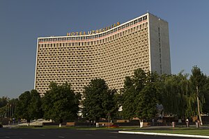 Hotel Uzbekistan, Tashkent.