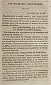 Resolutions, Anti-Duelling Association of N.Y., from Remedy pamphlet, 1809