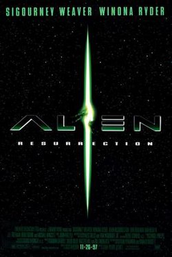 Film poster Alien: Resurrection