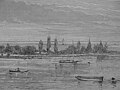 Part of illustration "View of Shippan Point", 1869