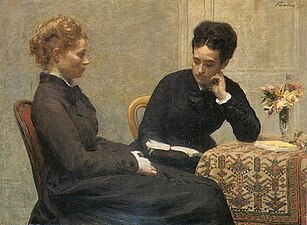 La Lecture, Henri Fantin-Latour (1877)