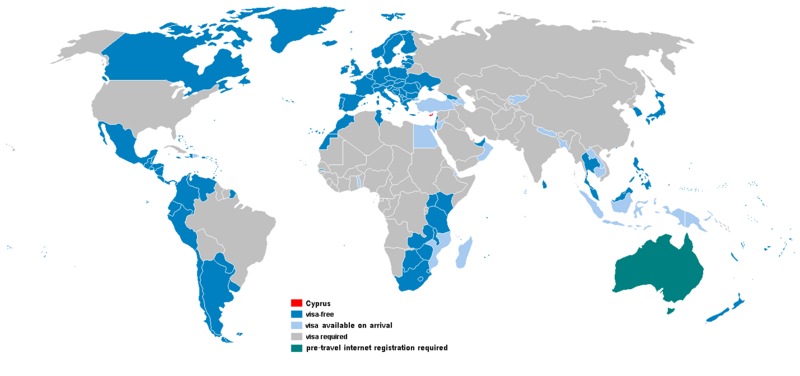 Visa free or visa on arrival