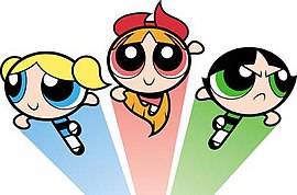 The Powerpuff Girls – Blossom, Bubbles, and Buttercup