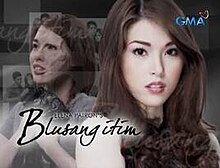 Images of Kylie Padilla, with several other images in the background. The series title is displayed on the lower left side of the image. The logo of GMA Network is displayed on the upper right side of the image.