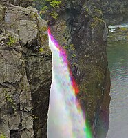 Waterfall demonstrating the Harris shutter technique