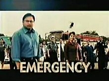 An image of Arnold Clavio, Susan Enriquez and several other people standing. The series title is displayed on the lower side of the image.