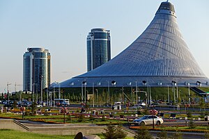 Khan Shatyr Entertainment Centre, Nur-Sultan, Kazakhstan.