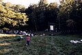 Stellafane presentation at the hillside amphitheater in 1999