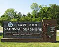 Entrance to the Cape Cod National Seashore in Eastham, MA