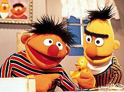 Ernie and Bert.