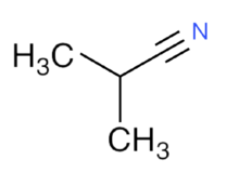 Isobutyronitrile 2D.png