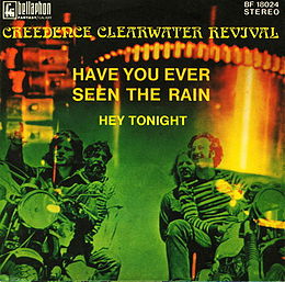 Singlen ”Have You Ever Seen the Rain? / Hey Tonight” kansikuva