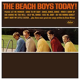 Studioalbumin The Beach Boys Today! kansikuva