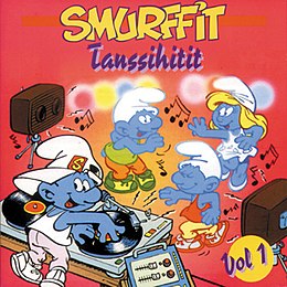 Studioalbumin Tanssihitit Vol 1 kansikuva