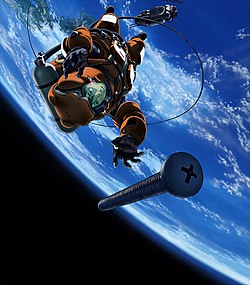 Planetes-animesarjan ensimmäisen DVD:n kansi.