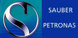 Photo du logo Sauber-Petronas.