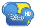 Logo de Disney Channel HD du 2011 au janvier 2015