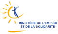 Logo du ministère de l'Emploi et de la Solidarité (volet Santé) de juin 1997 à 1999.