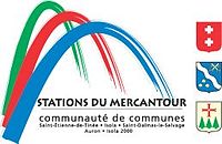 Blason de Communauté de communes des stations du Mercantour