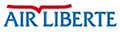 Logo de l'alliance Air Liberté avec AOM French Airlines en 2001.