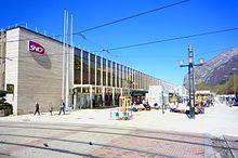 Photo de la gare de Grenoble.