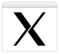 Description de l'image Logo Apple X11.svg.