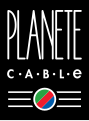 Ancien logo de Planète Câble du 19 septembre 1988 au 3 septembre 1999.