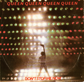 «Don't Stop Me Now» սինգլի շապիկը (Queen, 1978)