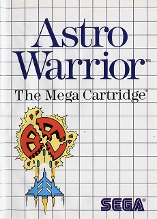 Обложка североамериканской версии игры Astro Warrior