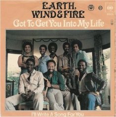 Обложка сингла Earth, Wind & Fire «Got to Get You into My Life» (1978)