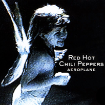 Обложка сингла Red Hot Chili Peppers «Aeroplane» (1996)