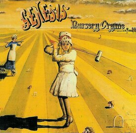 Обложка альбома Genesis «Nursery Cryme» (1971)