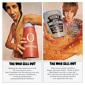 Обложка альбома The Who «The Who Sell Out» (1967)