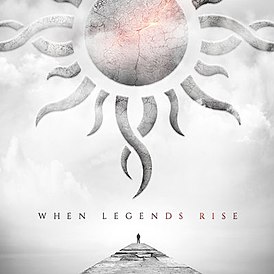 Обложка альбома Godsmack «When Legends Rise» (2018)