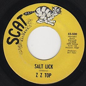 Обложка сингла ZZ Top «Salt Lick» (1969)